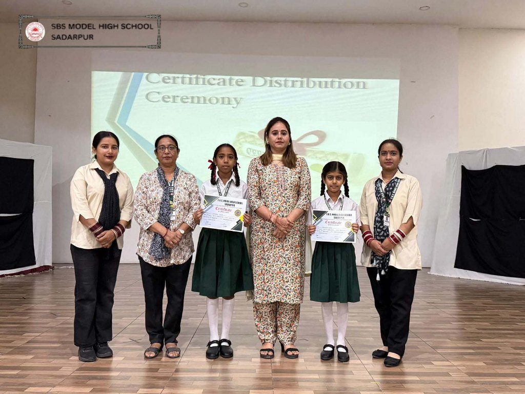 Certificate Distribution Ceremony (Grade I–IV)