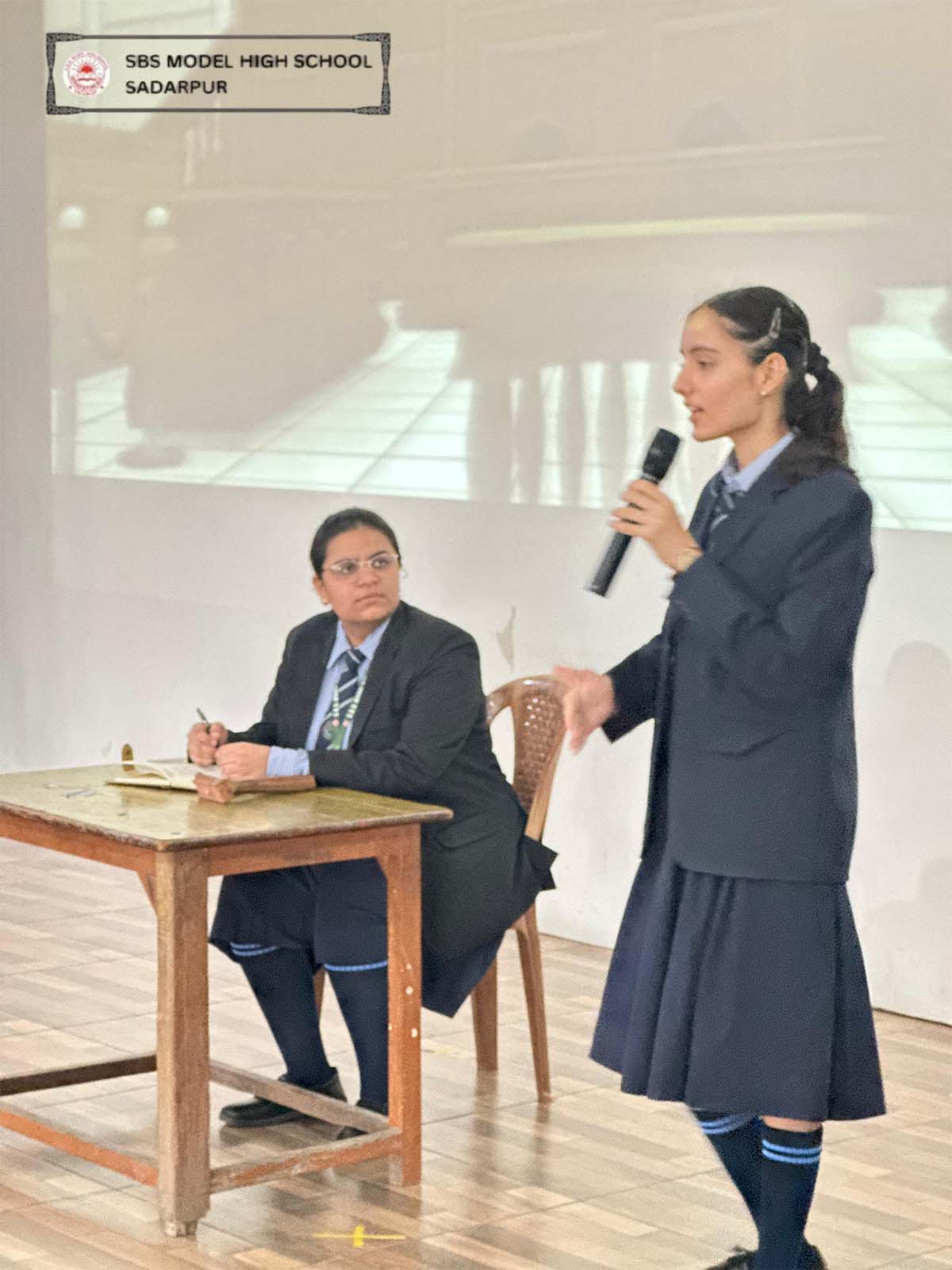 Assembly on Global Warming | XII Non Medical [Girls]