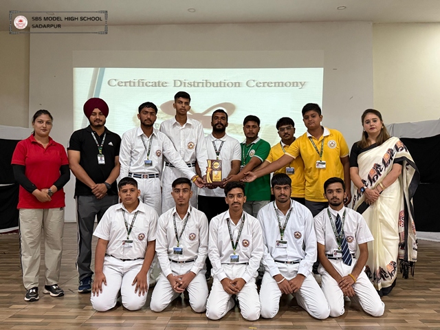 Certificate Distribution Ceremony